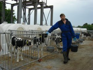 Trainee in agriculture